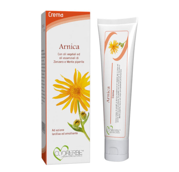 Crema a base di estratti di Arnica montana