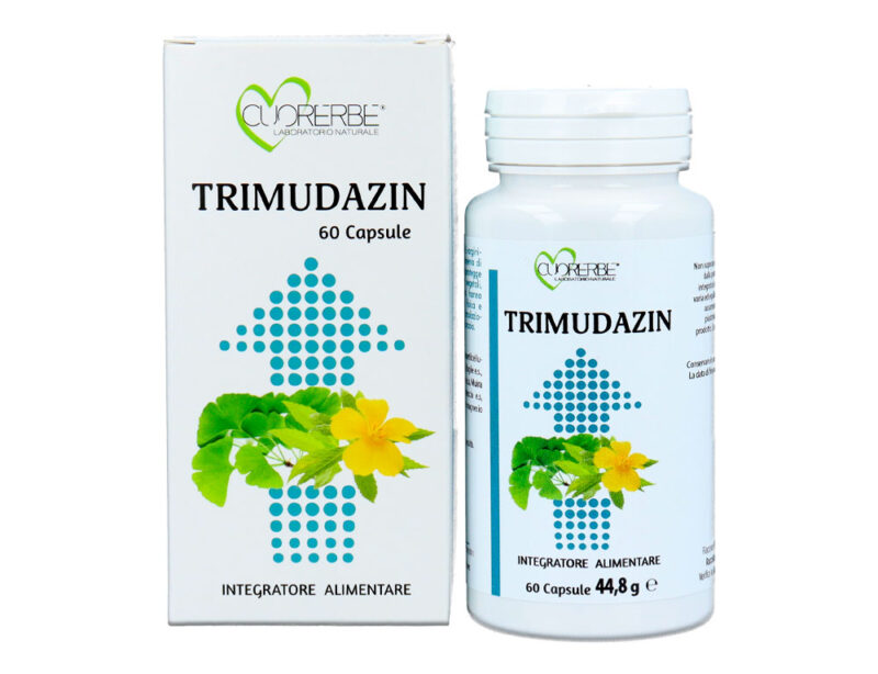 Trimudazin - Integratore alimentare a base di L-arginina, zinco, damiana, Muira puama - Confezione