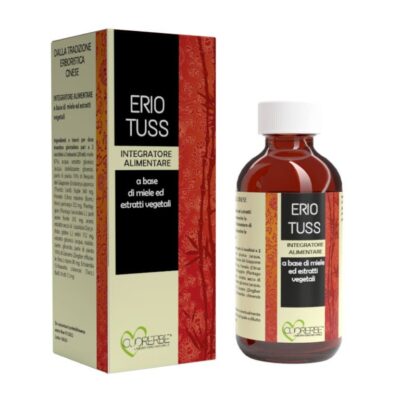 Erio Tuss Sciroppo - Integratore alimentare a base di miele ed estratti vegetali