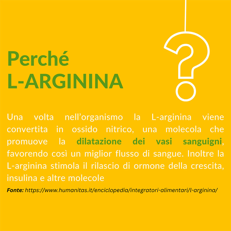 Trimudazin - Perché usiamo la L-arginina