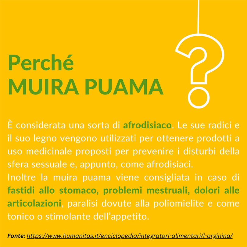 Trimudazin - Perché usiamo la Muira puama
