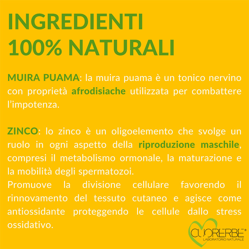 Trimudazin integratore naturale con Muira Puama e Zinco