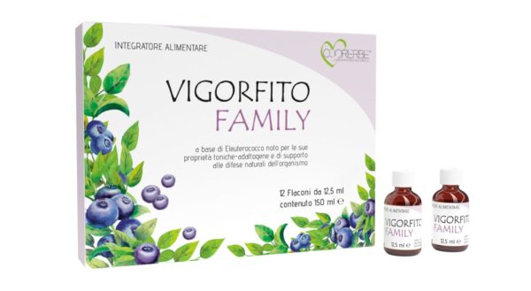 Vigorfito Family - Integratore alimentare a base di eleuterococco per supportare le difese dell'organismo