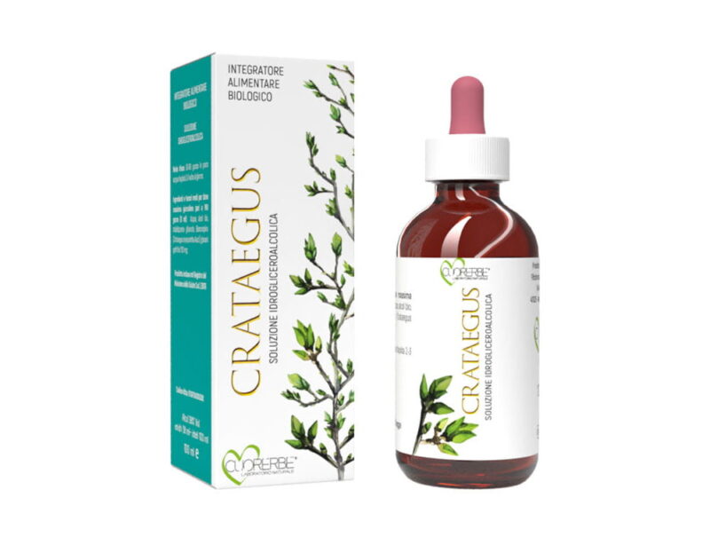 Gemmoderivato Crataegus Oxyacantha (Biancospino) - Giovani getti - 100 ml