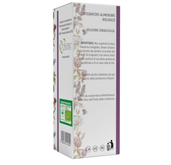 Soluzione idroalcolica di Biancospino (Crataegus Oxyacantha L.) - 100 ml retro