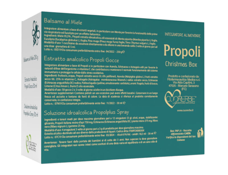 Box idee regalo propoli per adulti retro