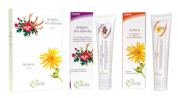 Box creme curative arnica + artiglio completo