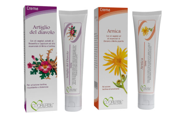 Box creme curative arnica + artiglio prodotti
