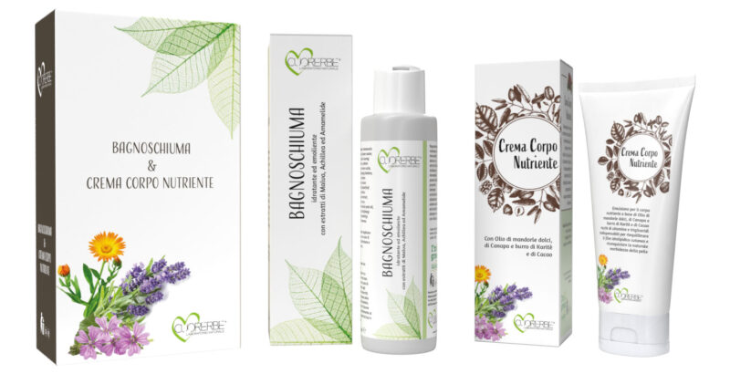 Box idee regalo Bagnoschiuma + Crema corpo completo