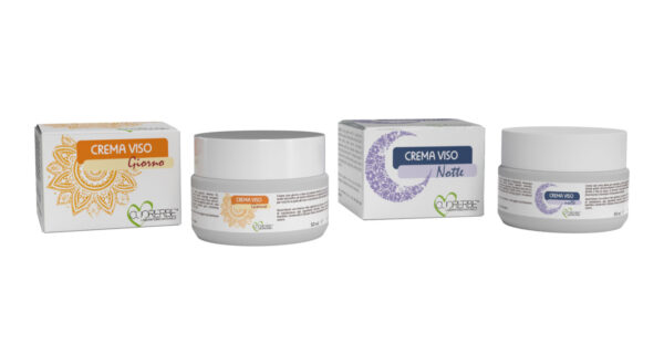 Box idee regalo Crema viso giorno e crema viso notte prodotti