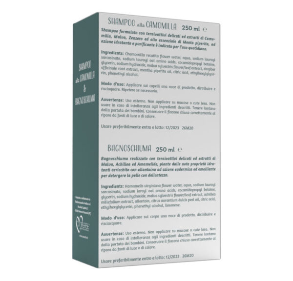 Box idee regalo Shampoo + Bagnoschiuma retro