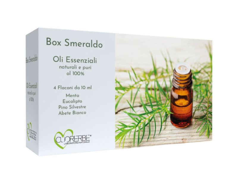 Box Smeraldo - Oli essenziali