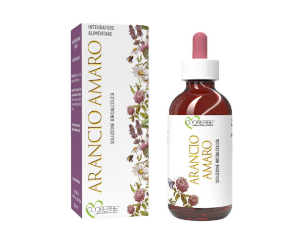 Soluzione idroalcolica da pianta secca di Arancio Amaro (Citrus aurantium L. ssp Amara ENGL) fiori 100 ml