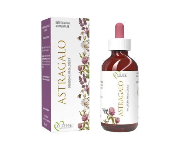 Soluzione idroalcolica da pianta secca di Astragalo (Astragalus Membranaceus Moench. - radice) 100 ml