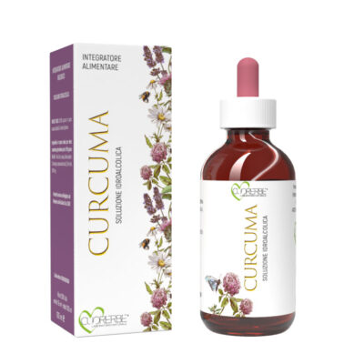 Soluzione idroalcolica da pianta secca di Curcuma (Curcuma Longa L. - rizoma) 100 ml