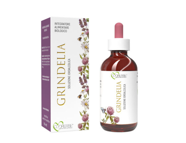 Soluzione idroalcolica biologica da pianta fresca di Grindelia (Grindelia Robusta Nutt. - parte aerea fiorita) 100 ml