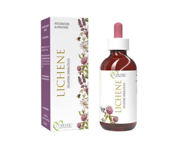 Soluzione idroalcolica da pianta secca di Lichene Islandico (Cetraria Islandica L. - tallo) 100 ml