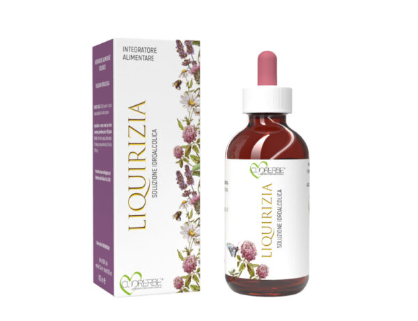 Soluzione idroalcolica da pianta secca di Liquirizia (Glycyrrhiza Glabra L. - rizoma)