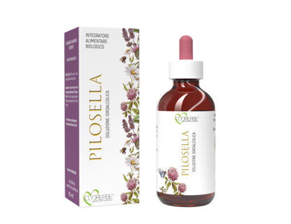 Soluzione idroalcolica biologica da pianta fresca di Pilosella (Hieracium Pilosella L. - parte aerea fiorita) 100 ml