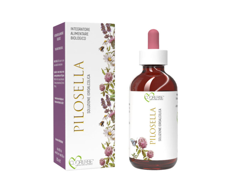 Soluzione idroalcolica biologica da pianta fresca di Pilosella (Hieracium Pilosella L. - parte aerea fiorita) 100 ml