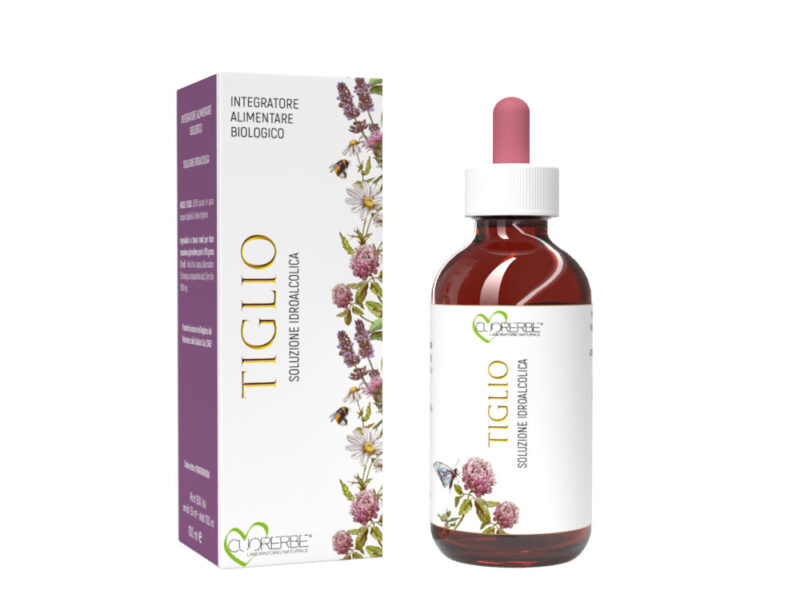Soluzione idroalcolica biologica da pianta fresca di Tiglio (Tilia tomentosa Moench. - fiori e brattee)  100 ml