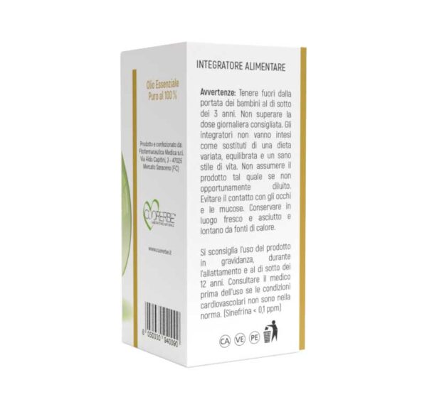 Olio Essenziale Puro di Arancio amaro di 10 ml - Integratore alimentare retro