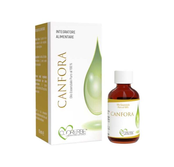 Olio Essenziale Puro di Canfora di 10 ml - Integratore alimentare