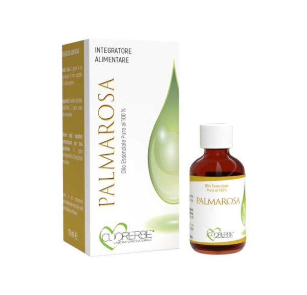 Olio Essenziale Puro di Palmarosa di 10 ml - Integratore alimentare