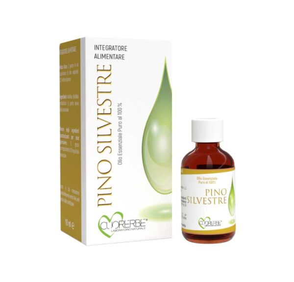 Olio Essenziale Puro di Pino Silvestre da 10 ml - Integratore alimentare