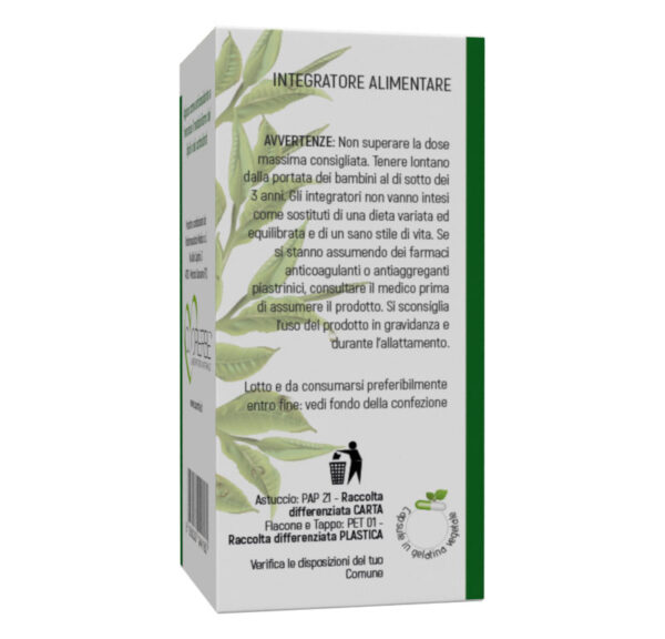Integratore alimentare a base di Ginkgo - 90 capsule retro