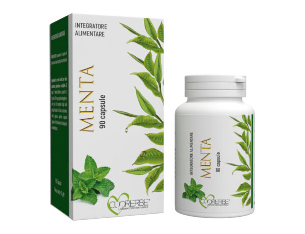Integratore alimentare a base di Menta - 90 capsule