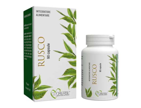 Integratore alimentare a base di Rusco - 90 capsule