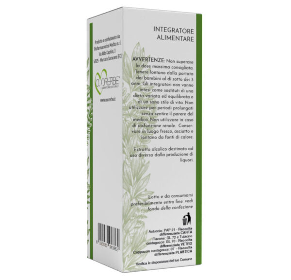 Gemmo Attivo n. 12 Lipo Gem Soluzione idrogliceroalcolica 100 ml retro