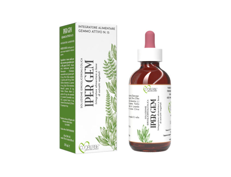 Gemmo Attivo n. 15 Iper Gem Soluzione idrogliceroalcolica 100 ml