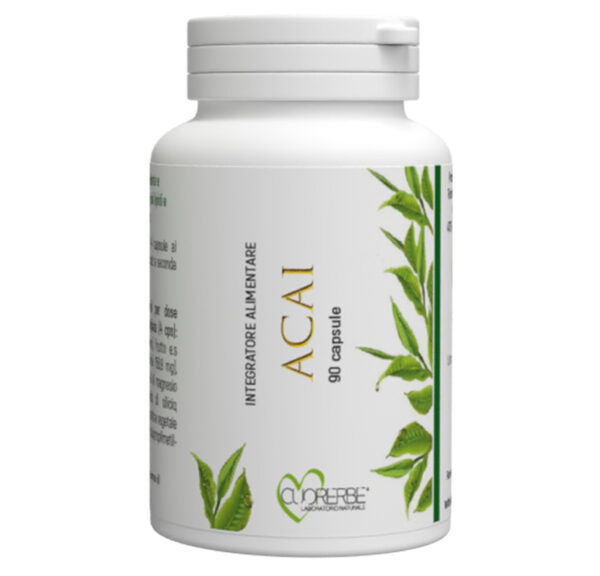 Integratore alimentare a base di Acai - 90 capsule - Flacone