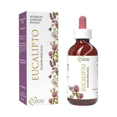 Soluzione idroalcolica biologica da pianta fresca di Eucalipto (Eucaliptus Globulus Labill. - foglie) 100 ml