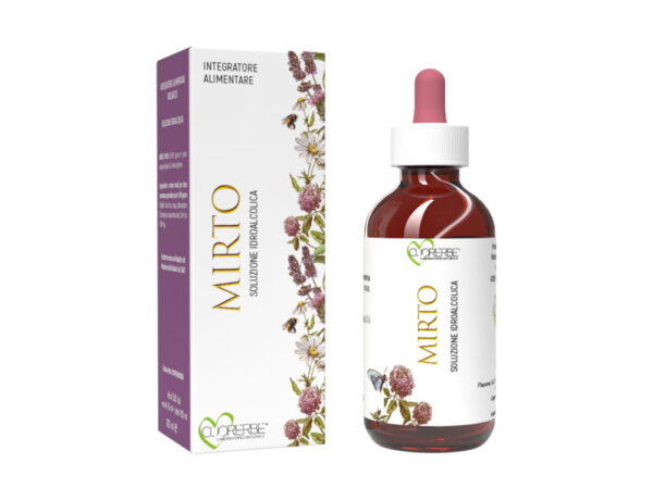 Soluzione idroalcolica da pianta secca di Mirto (Myrtus Communis L. - Foglie) 100 ml