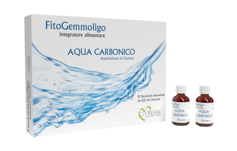 FitoGemmoligo Aqua Carbonico frontale