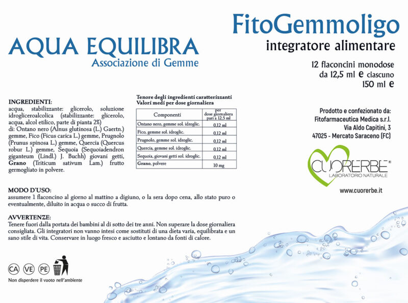 FitoGemmoligo Aqua Equilibra retro