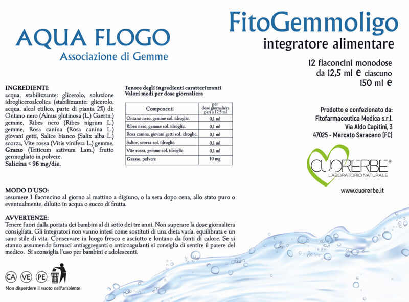FitoGemmoligo Aqua Flogo retro
