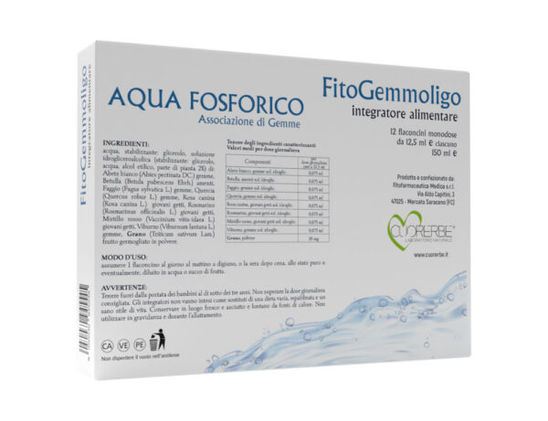 FitoGemmoligo Aqua Fosforico retro 3d