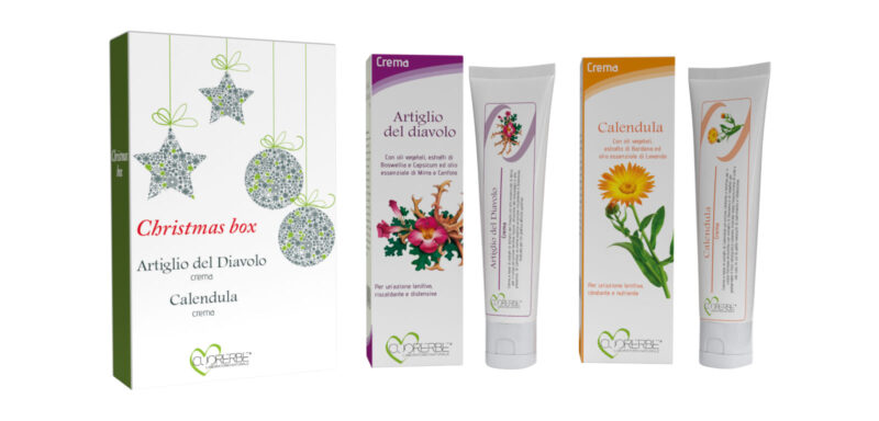 Christmas Box Crema Calendula - Crema Artiglio completo
