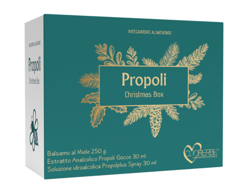 Propoli Adulti Set Con Balsamo Al Miele Propoli Analcolica Gocce 