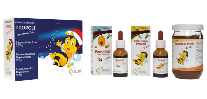 Christmas Box Propoli Bimbi completo