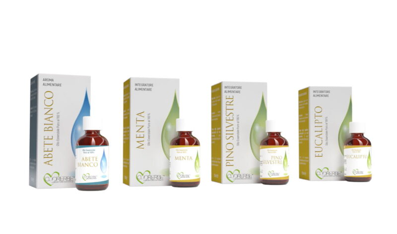 Christmas Box Smeraldo - Set di 4 Oli Essenziali da 10 ml prodotti