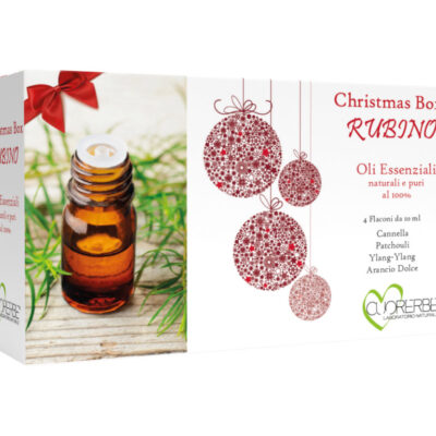 Christmas Box Rubino - Set di 4 Oli Essenziali da 10 ml