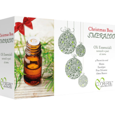 Christmas Box Smeraldo - Set di 4 Oli Essenziali da 10 ml