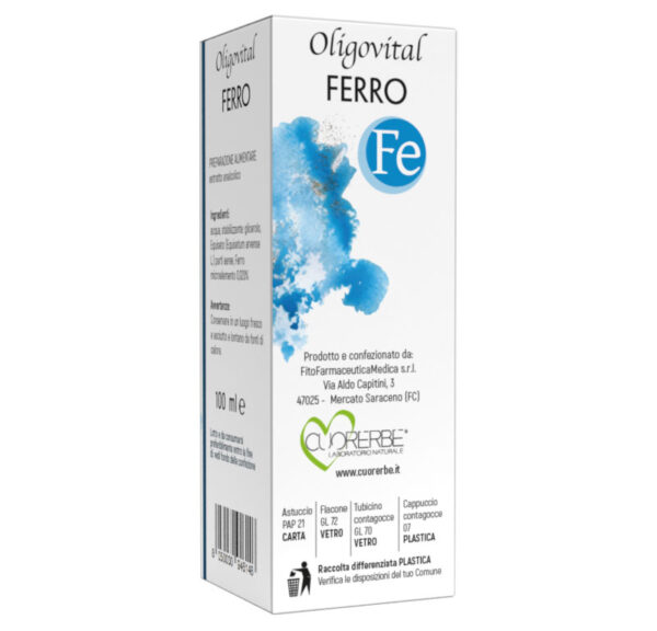 Oligoelemento Ferro - Estratto analcolico retro