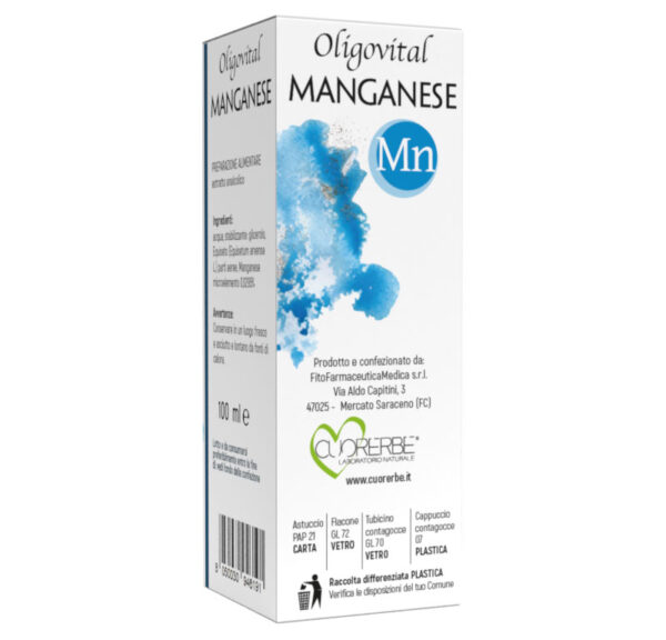 Oligoelemento Manganese - Estratto analcolico retro