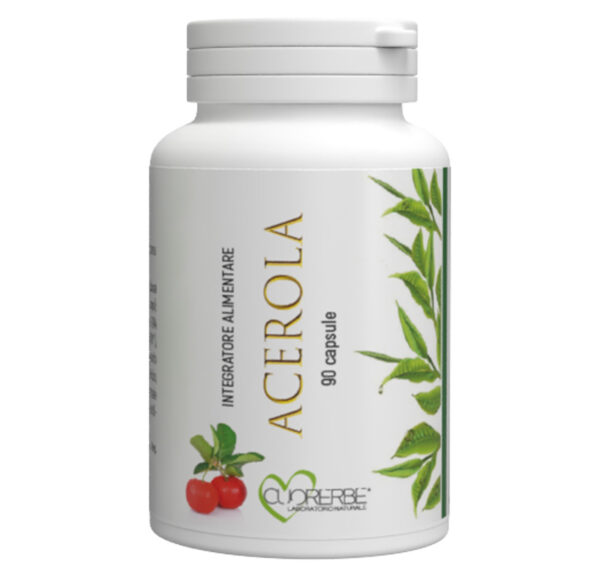 Integratore alimentare a base di Acerola - 90 capsule - Flacone